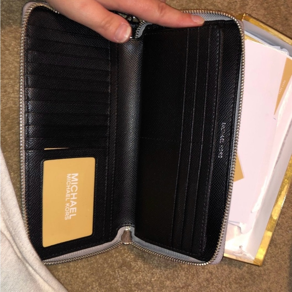 Michael Kors Black Leather Wallet